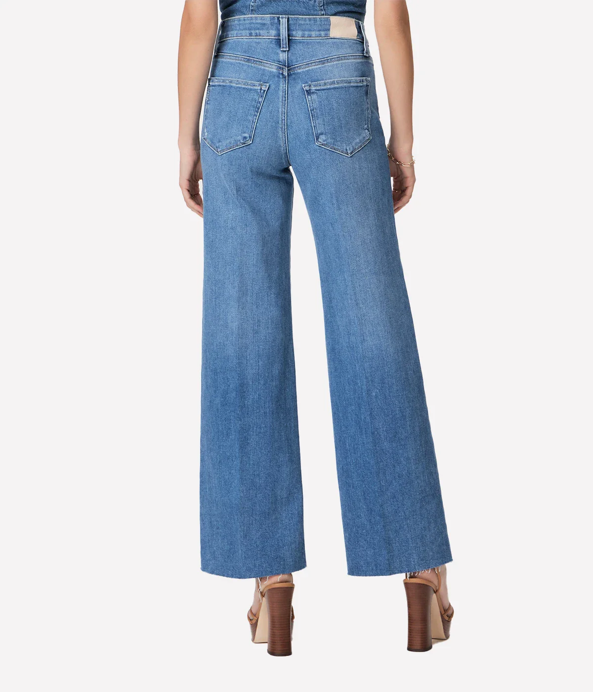 Anessa Raw Hem Jean in Flamenco Distressed - Image 4
