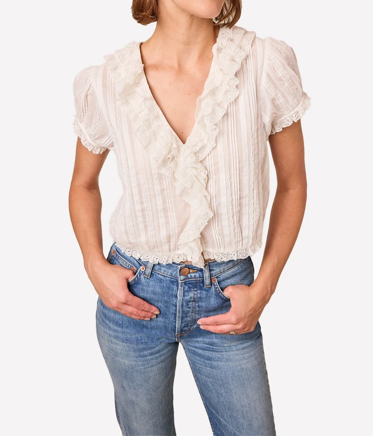 Bernadette Top in Salt - Image 2