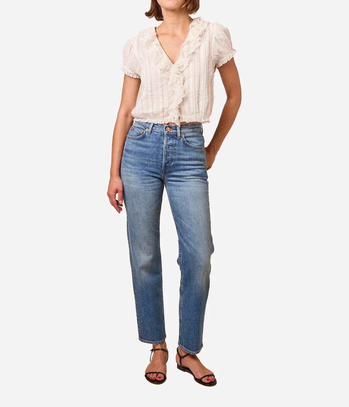 Bernadette Top in Salt - Image 3