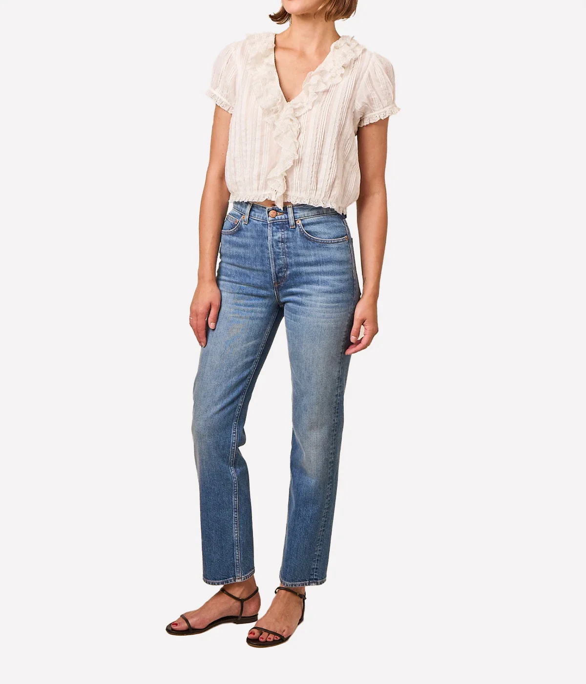 Bernadette Top in Salt - Image 4