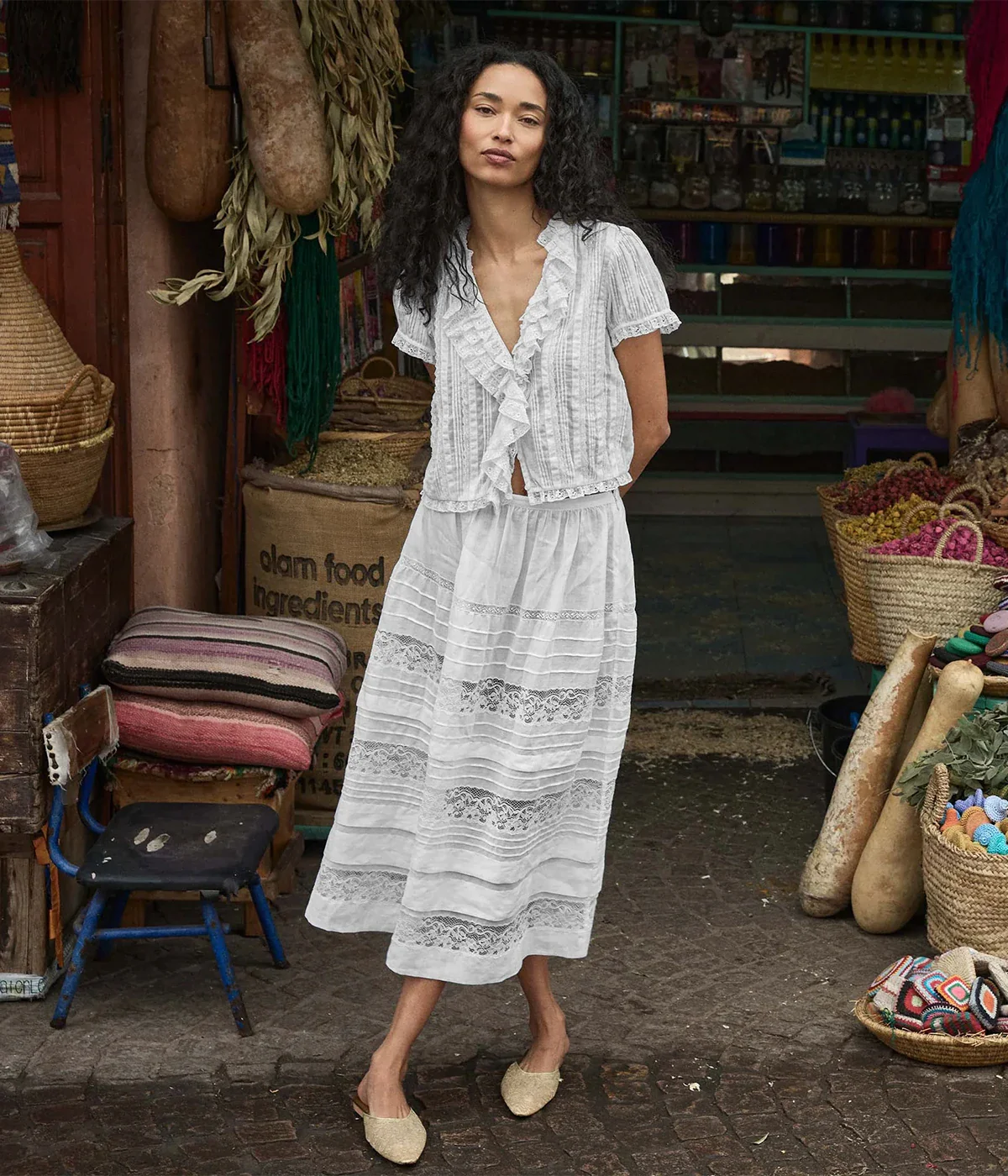 Bernadette Top in Salt - Image 7