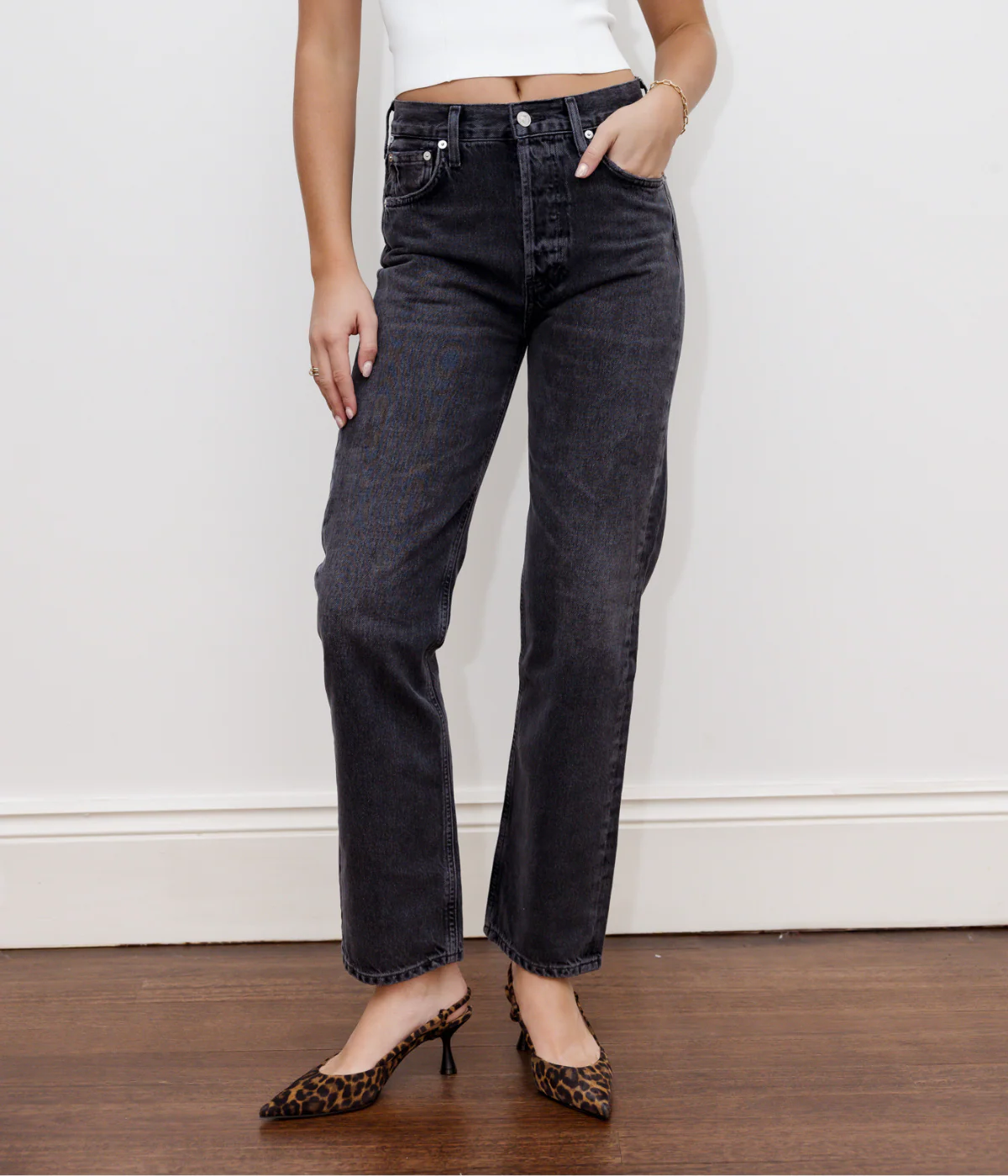 Blaine Jean in Vintage Black - Image 3