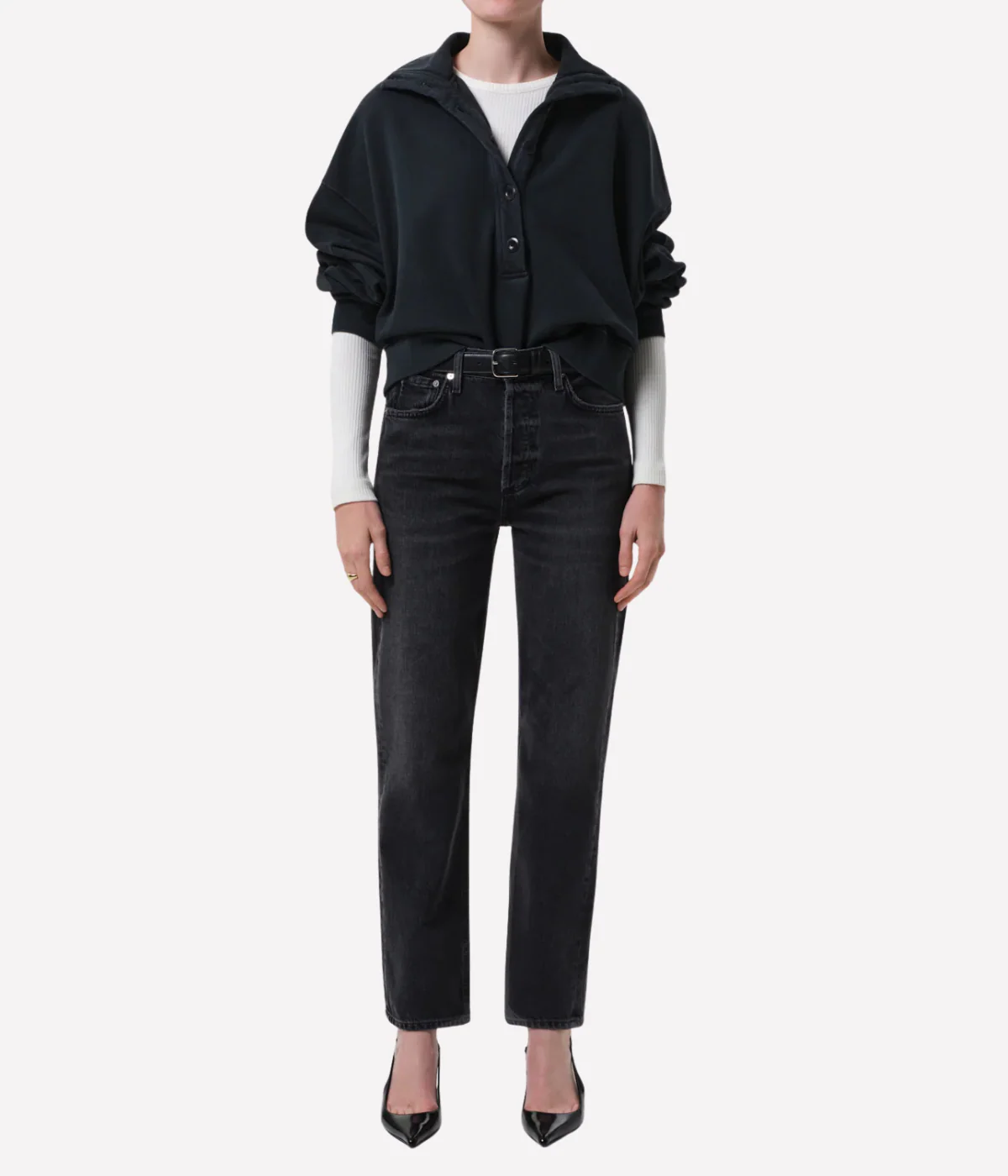 Blaine Jean in Vintage Black - Image 4