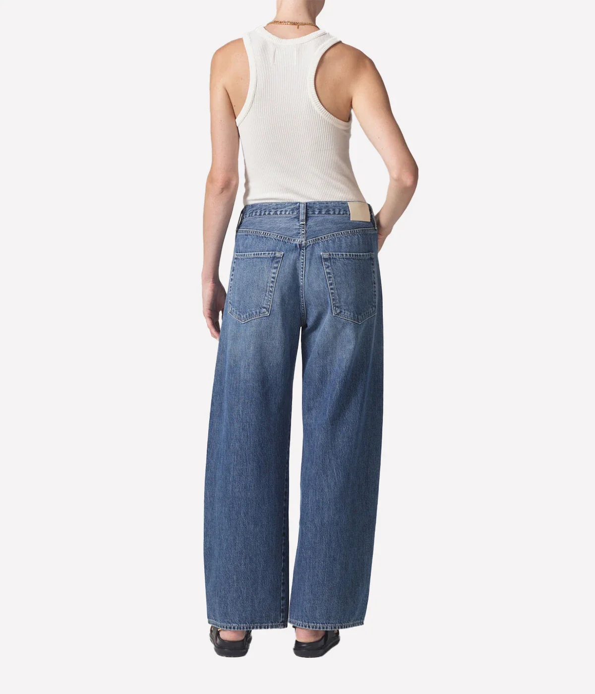 Brynn Drawstring Trouser in Atlantis - Image 4