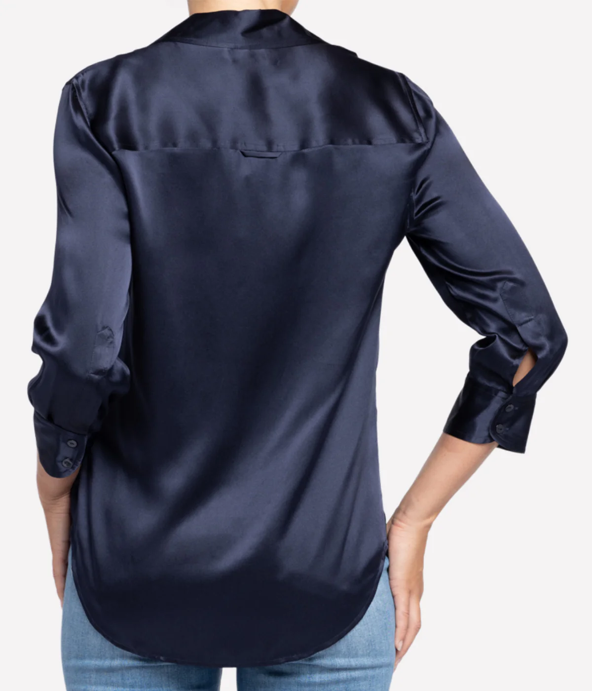 Dani 3/4 Sleeve Shirt in Midnight - Image 4