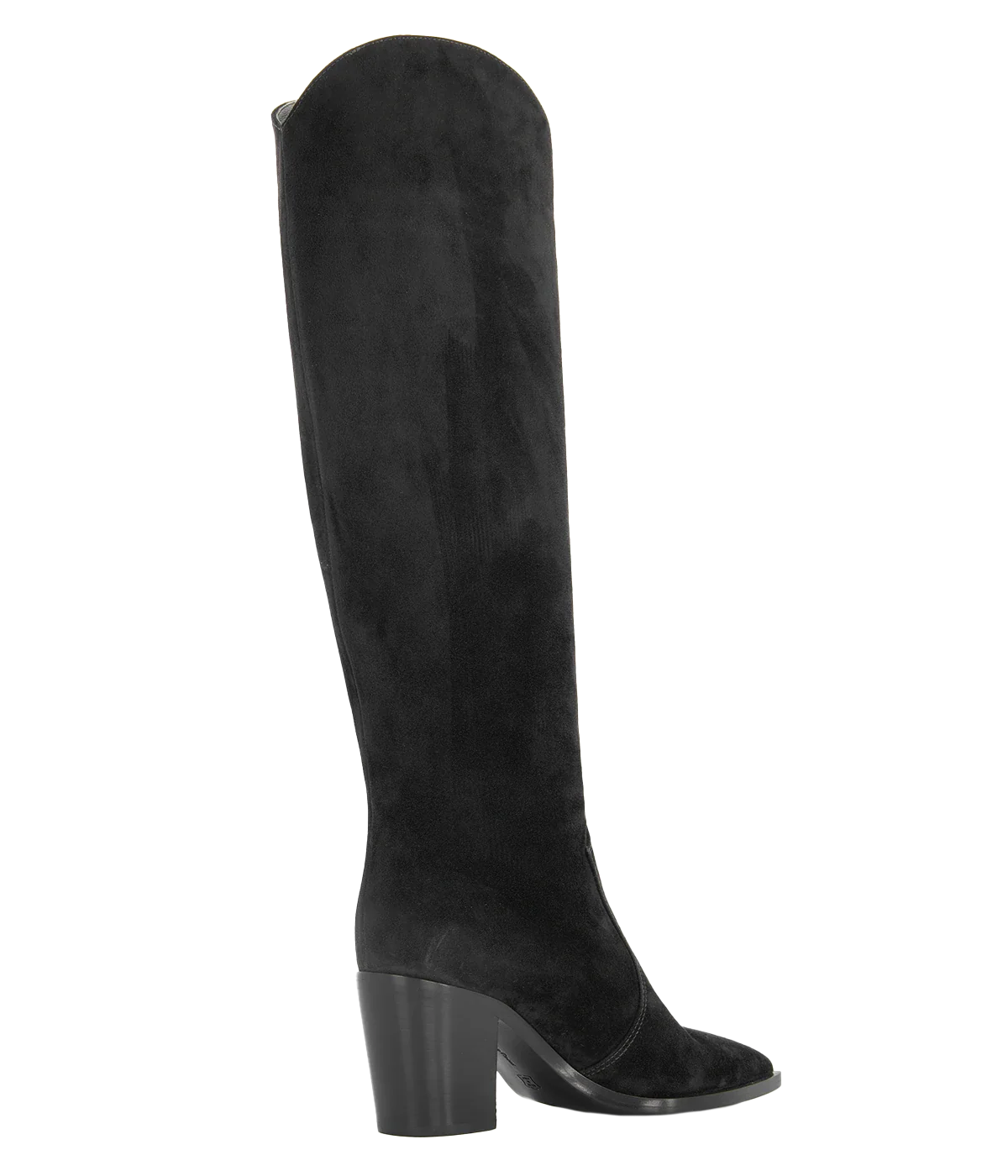 Denver 45 Leather Boot in Black - Image 3