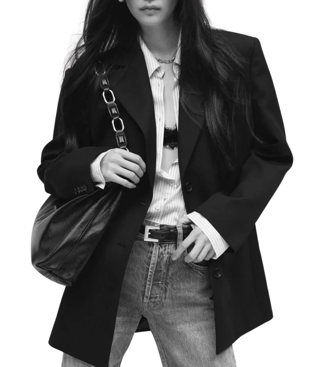 Evalyn Blazer in Black - Image 5