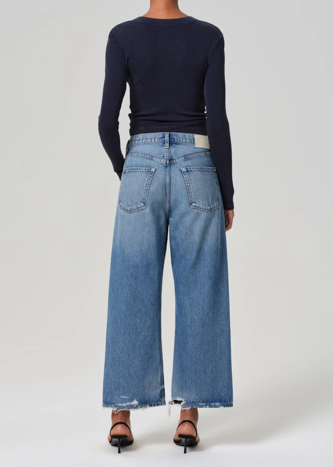 Gaucho Vintage Wide Leg Jean in Solano - Image 4