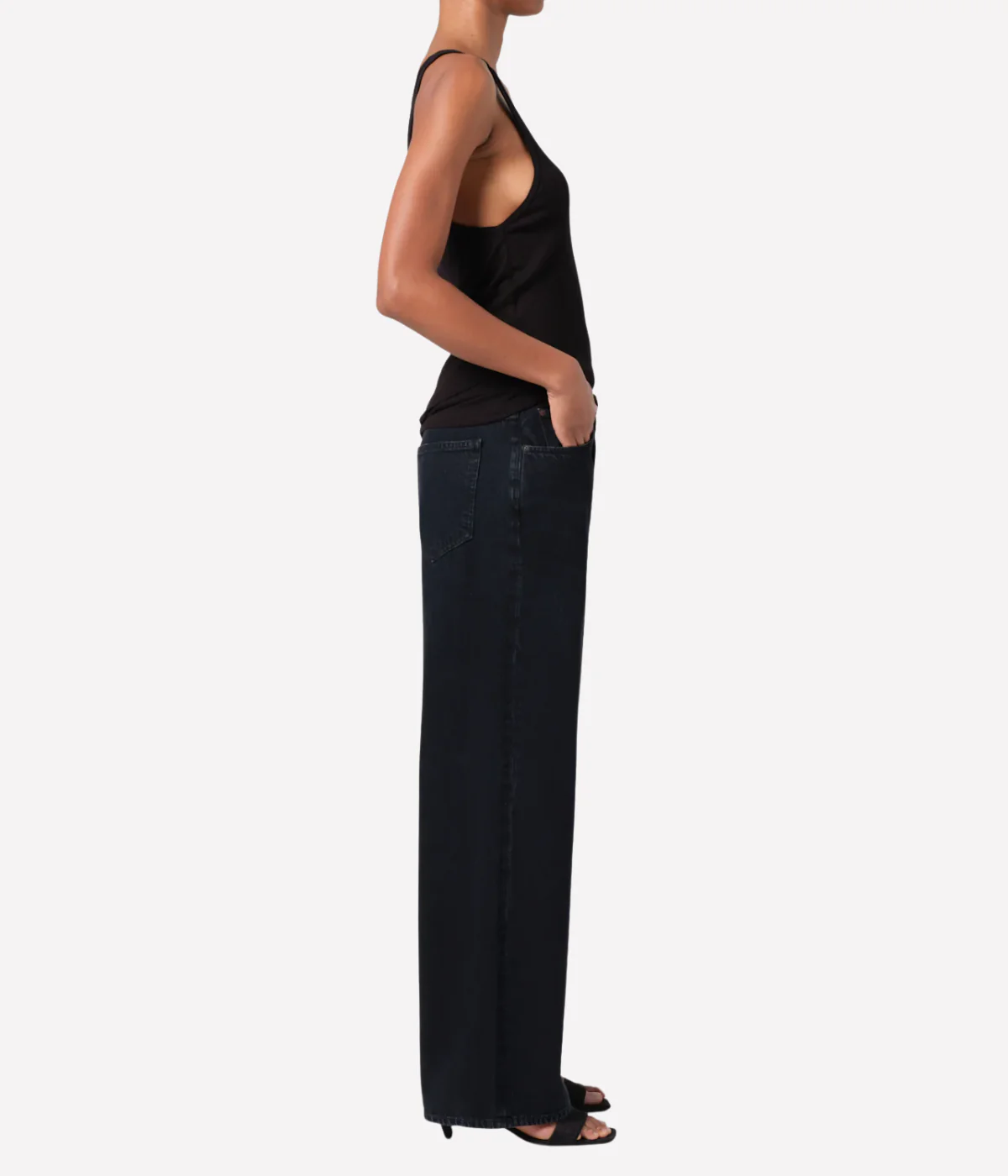 Low Slung Baggy Jean in Crushed - Image 4