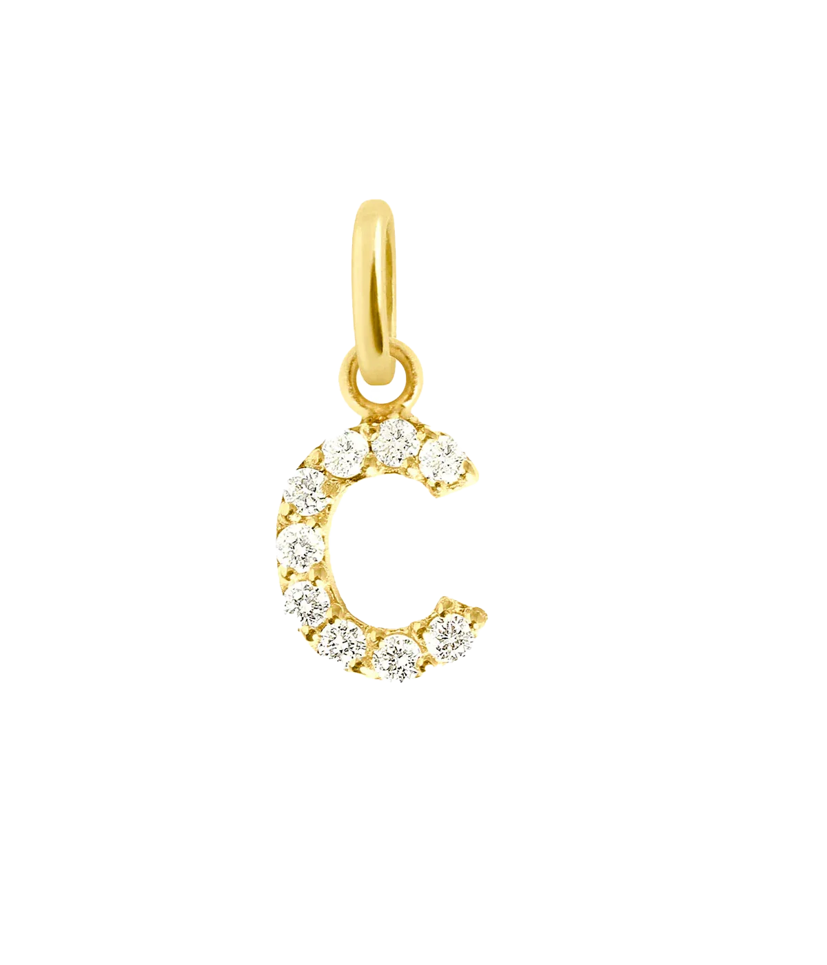 Lucky Letter Pendants in 18ct Yellow Gold & Diamonds - Image 12