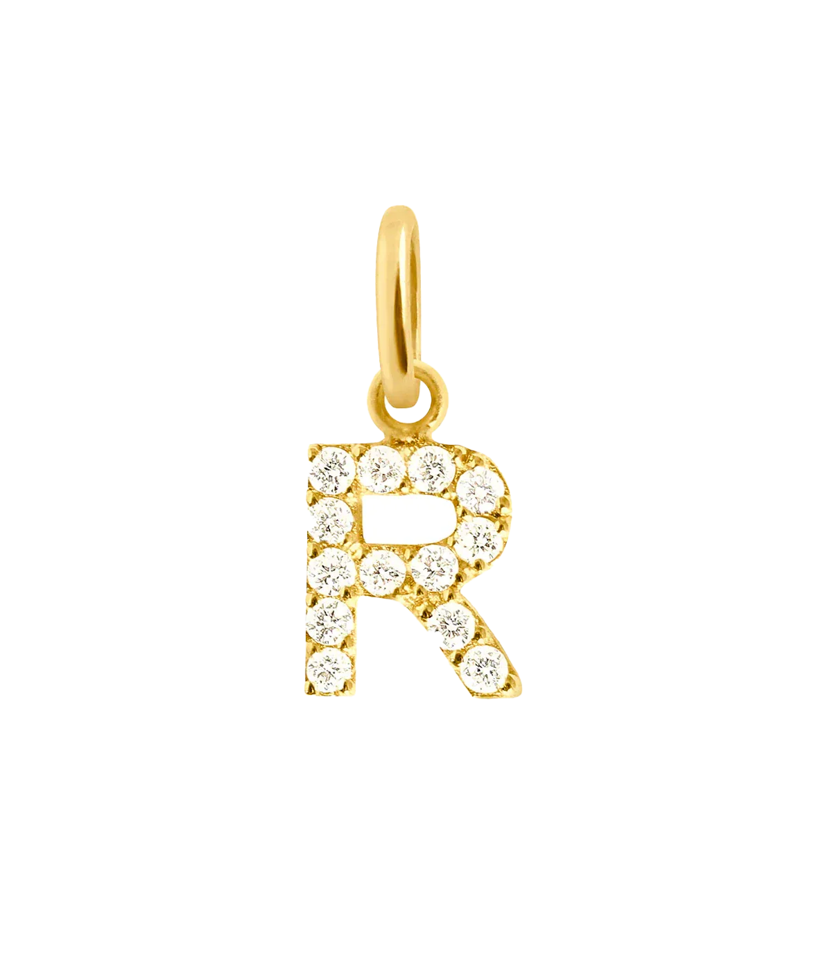 Lucky Letter Pendants in 18ct Yellow Gold & Diamonds - Image 5