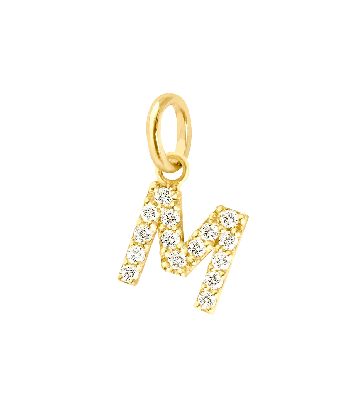 Lucky Letter Pendants in 18ct Yellow Gold & Diamonds - Image 6