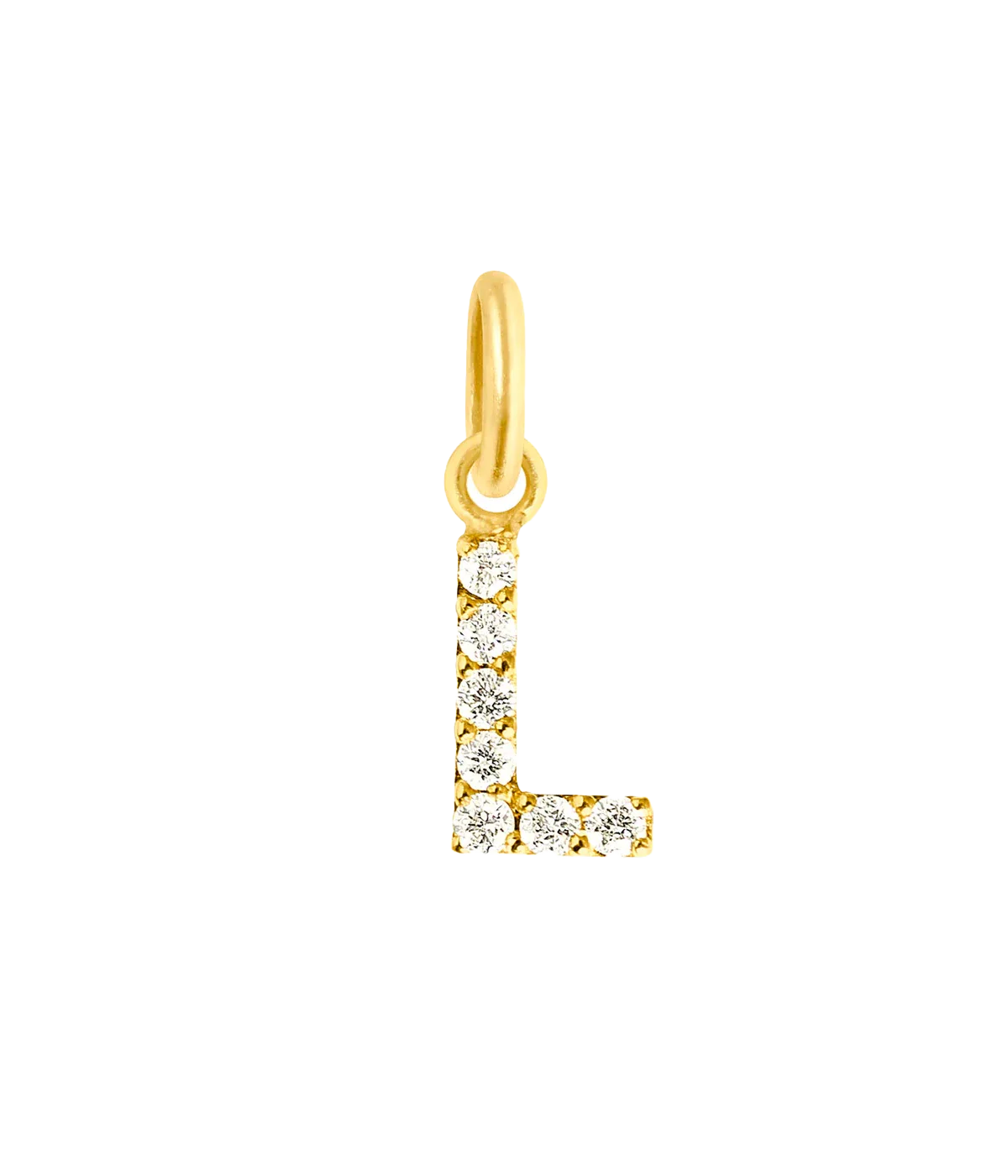 Lucky Letter Pendants in 18ct Yellow Gold & Diamonds - Image 7