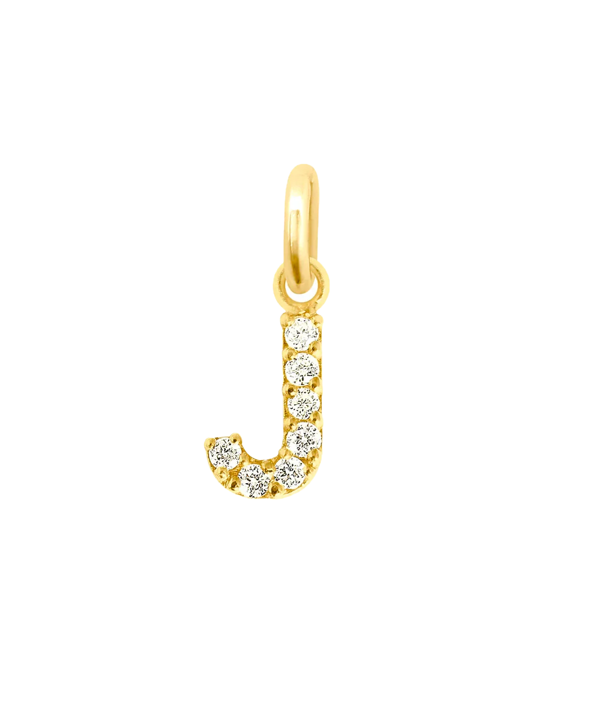 Lucky Letter Pendants in 18ct Yellow Gold & Diamonds - Image 9
