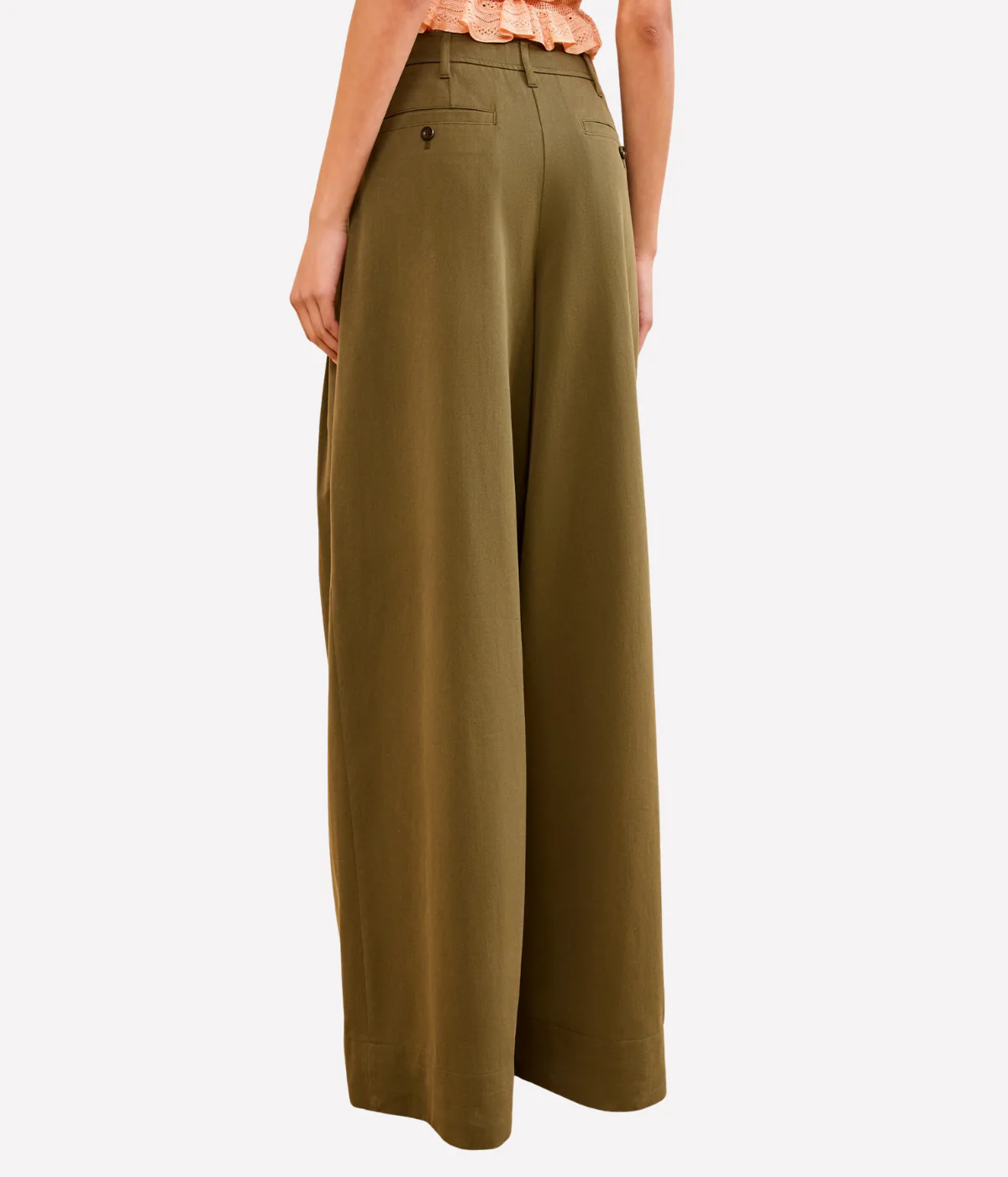 Motherwell Wide Leg Trouser In Pinon - Image 4