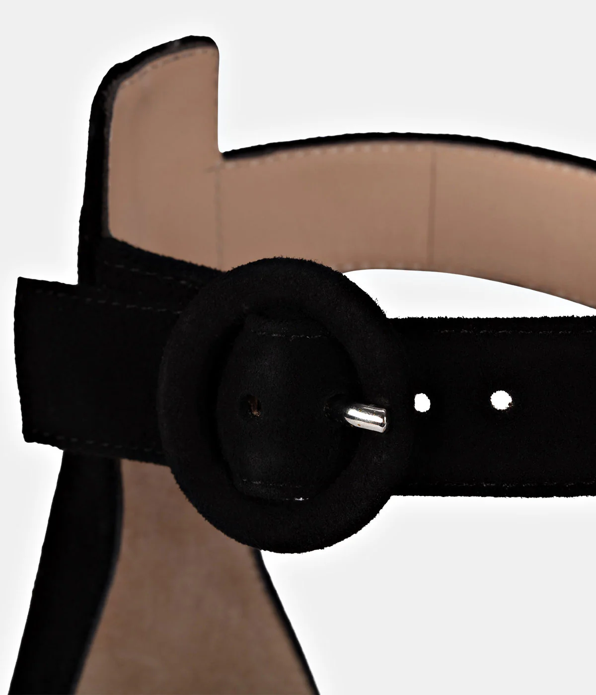 Portofino 105 in Black Suede - Image 4