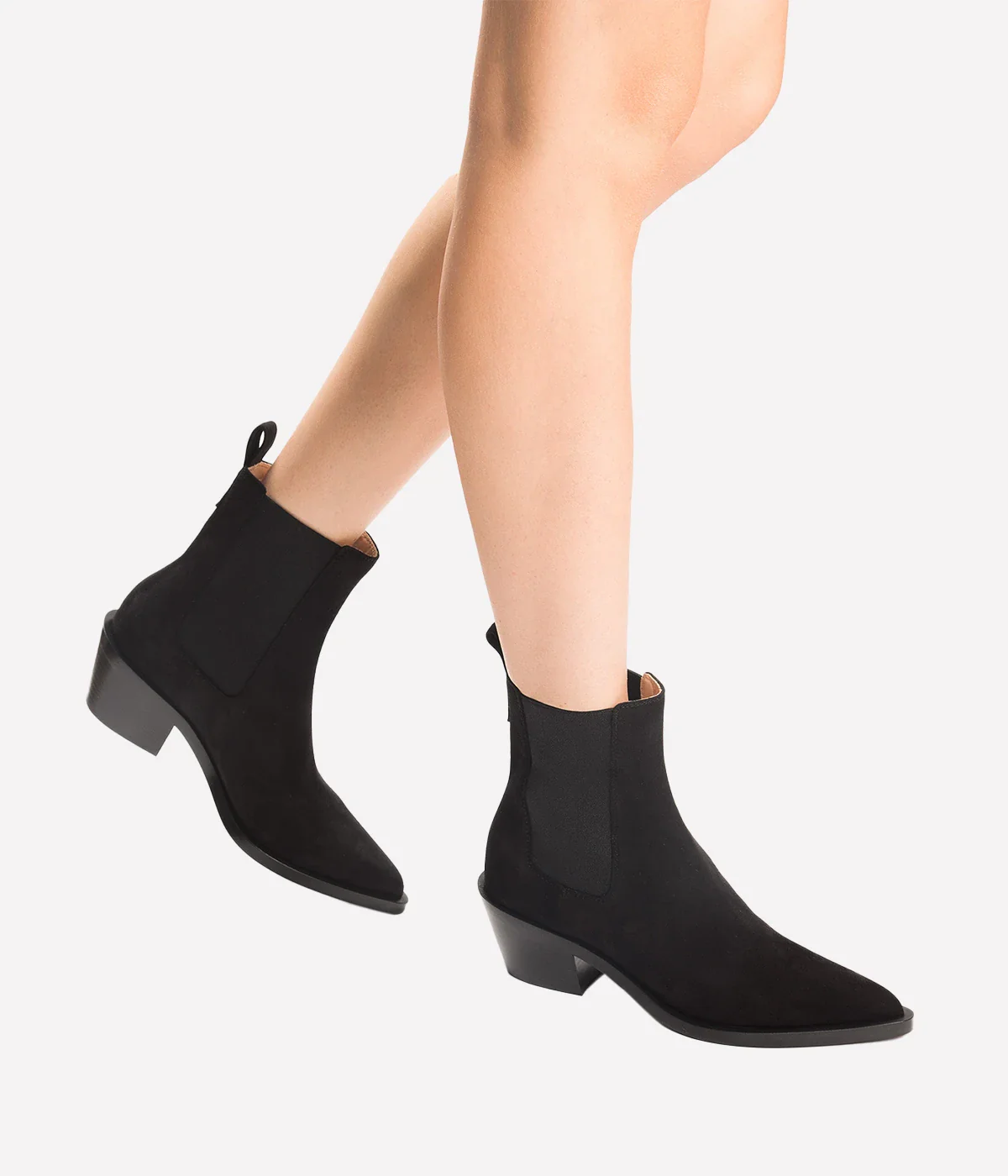 Wylie Camoscio Stivale in Black - Image 3