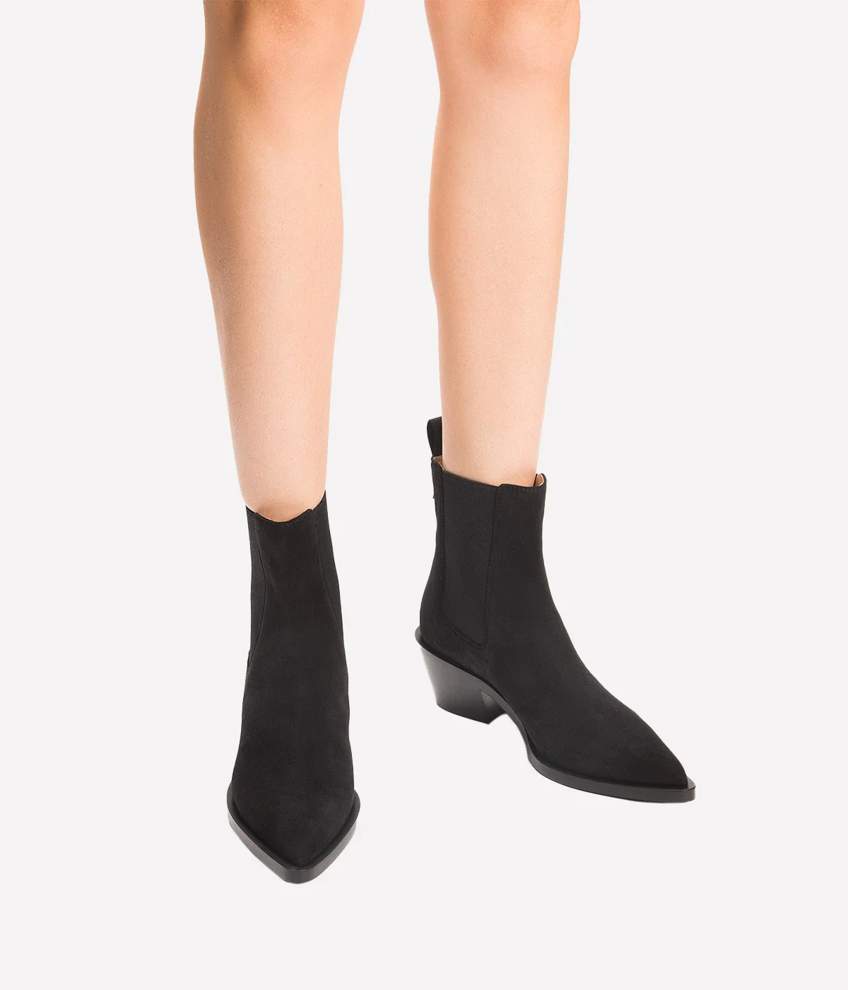 Wylie Camoscio Stivale in Black - Image 4